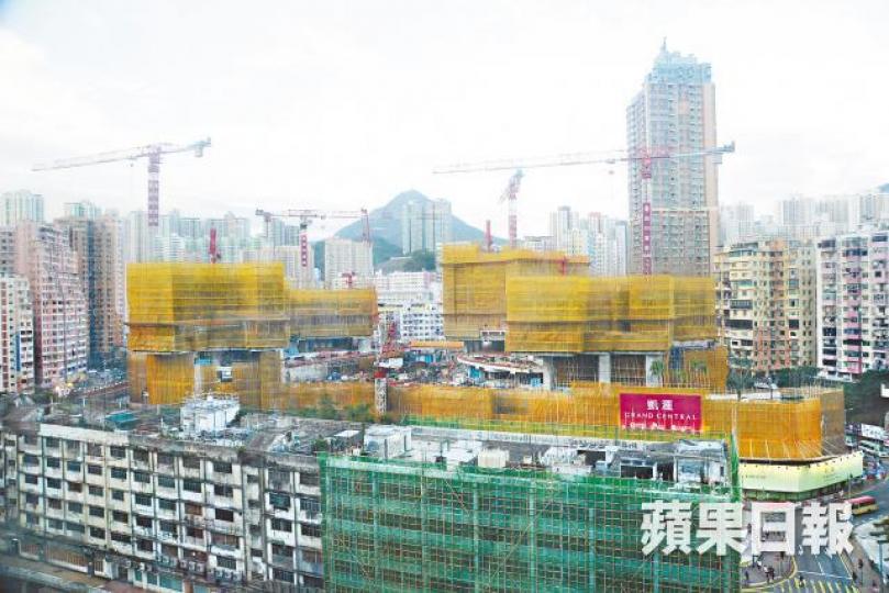 觀塘裕民坊重建項目凱滙凱滙示範單位客飯廳。 觀塘裕民坊重建項目凱滙凱滙示範單位客飯廳。