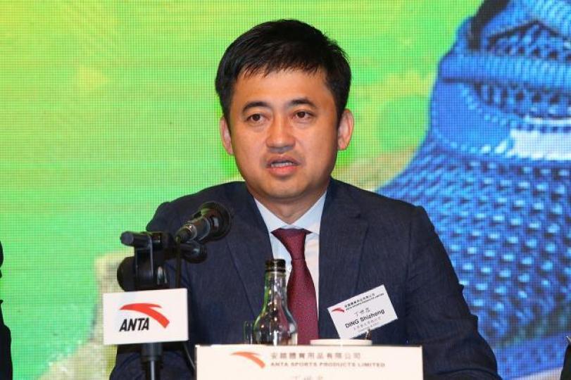 安踏主席丁世忠。資料圖片 安踏主席丁世忠。資料圖片