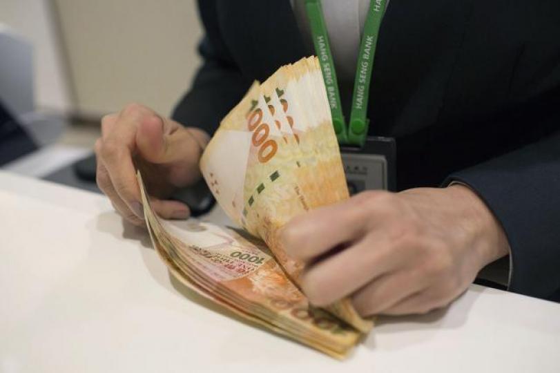 港元1個月拆息升至2.27714厘,是十年新高。資料圖片 港元1個月拆息升至2.27714厘,是十年新高。資料圖片