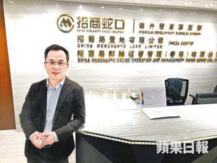 招商局置地總經理余志良相信房地產仍有發展空間。 招商局置地總經理余志良相信房地產仍有發展空間。