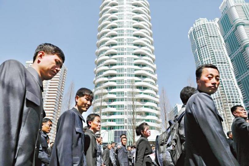 消息指平壤正瀰漫恐怖氣氛。　資料圖片
