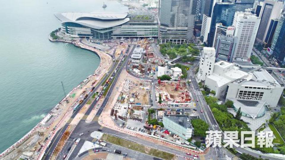 中環灣仔繞道通車後,有望紓緩銅鑼灣塞車情況。資料圖片 中環灣仔繞道通車後,有望紓緩銅鑼灣塞車情況。資料圖片