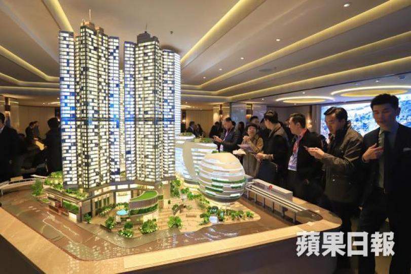 去年尾新盤銷情一般，以觀塘凱滙最受歡迎。資料圖片