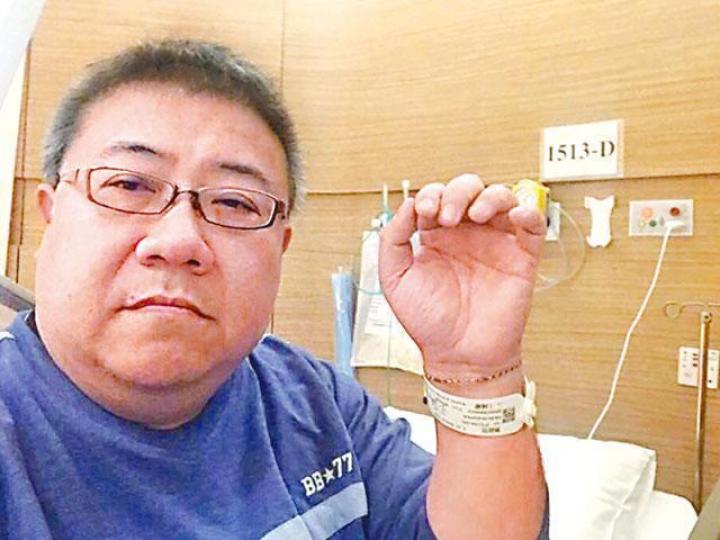 劉錫賢坦言雖然沒有生命危險，但都聽從醫生建議做通波仔手術。互聯網圖片