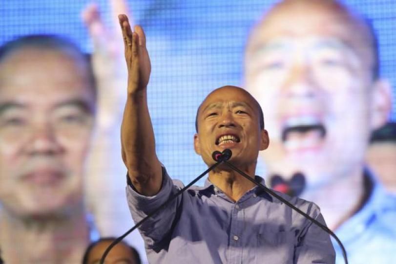 韓國瑜推動開放中國人到高雄投資房地產,一旦高雄未來轉綠,大陸收水,經濟好易玩完。 資料圖片
韓國瑜推動開放中國人到高雄投資房地產,一旦高雄未來轉綠,大陸收水,經濟好易玩完。 資料圖片