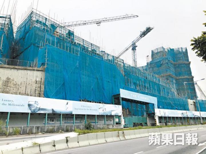 The Carmel昨日推出36個洋房。 The Carmel昨日推出36個洋房。