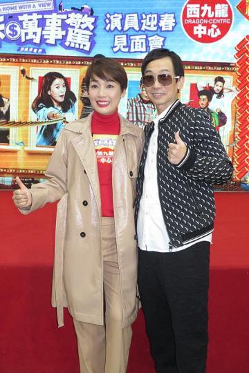 張達明指有場江美儀（左）掌摑靚靚的戲份，拍攝時令他心情緊張。
