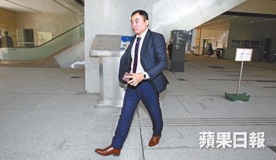 懲教助理戴廣誼被質疑與其他懲教人員夾口供。 懲教助理戴廣誼被質疑與其他懲教人員夾口供。