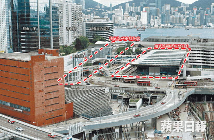 沙中綫紅磡站工程再被揭發南、北連接隧道及列車停放處有擅改設計問題,北面隧道更有四成施工紀錄缺失。運房局長陳帆港鐵行政總裁梁國權 沙中綫紅磡站工程再被揭發南、北連接隧道及列車停放處有擅改設計問題,北面隧道更有四成施工紀錄缺失。運房局長陳帆港鐵行政總裁梁國權