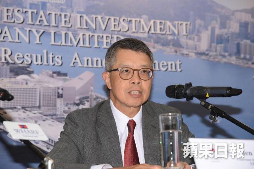 九倉主席兼常務董事吳天海。資料圖片 九倉主席兼常務董事吳天海。資料圖片