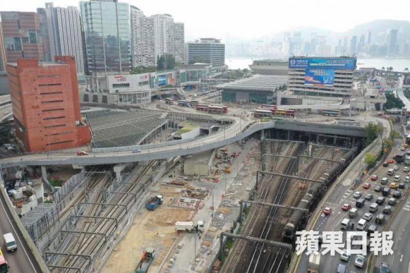 沙中綫紅磡站工程早前被揭發超聲波檢驗鋼筋結果與實際長度不同。 沙中綫紅磡站工程早前被揭發超聲波檢驗鋼筋結果與實際長度不同。