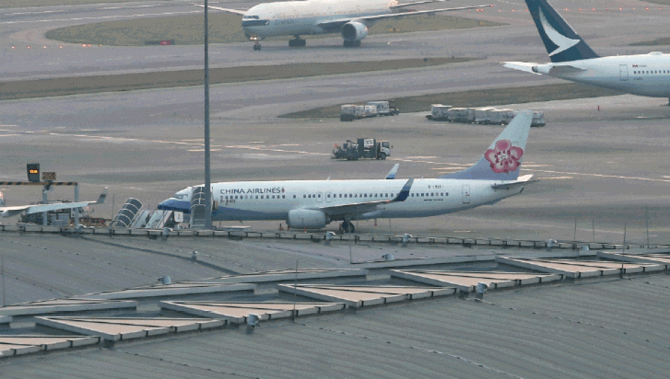 華航機司工會今啟動罷工行動,料影響香港遊台旅客。資料圖片 華航機司工會今啟動罷工行動,料影響香港遊台旅客。資料圖片