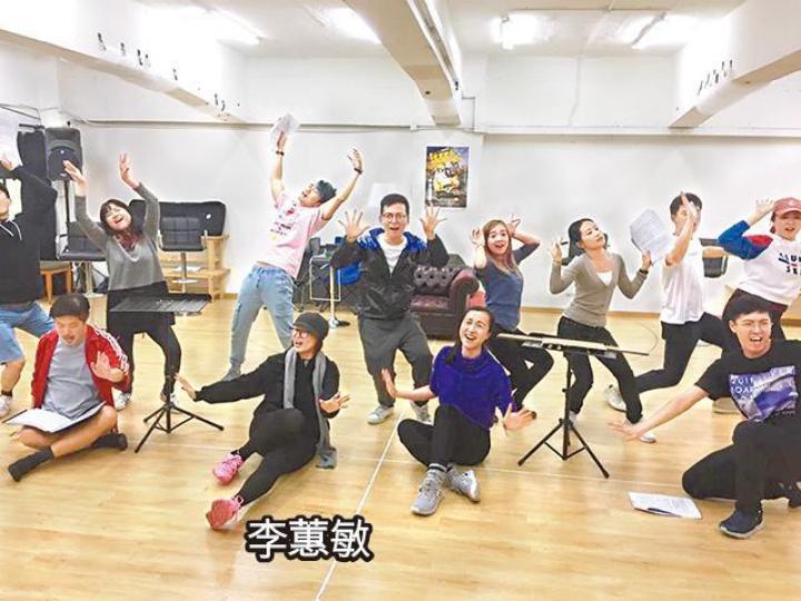 李蕙敏正積極為音樂劇綵排。