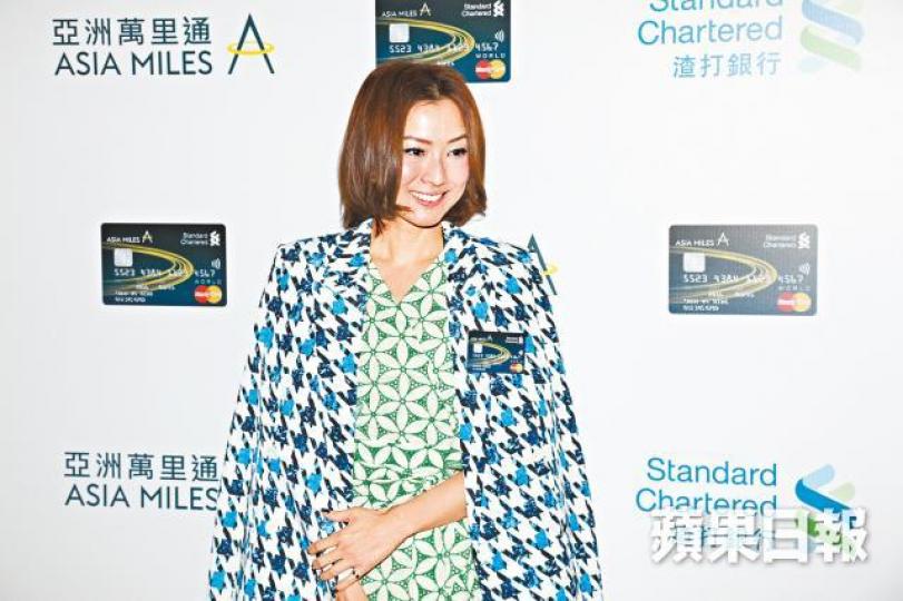 渣打曾搵天后鄭秀文做產品代言人。資料圖片 渣打曾搵天后鄭秀文做產品代言人。資料圖片