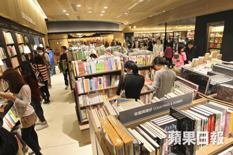 香港的書店，暢銷書以飲食、健康、旅遊、財經之類為主。　資料圖片