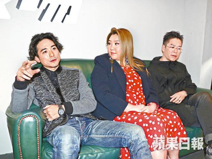 林德信（左）、鄭欣宜（中）、林曉峰
