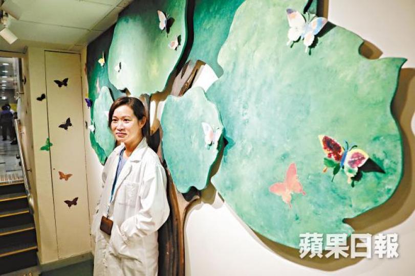 蔡雅穎建議市民應向家人表達器官捐贈意願。 蔡雅穎建議市民應向家人表達器官捐贈意願。