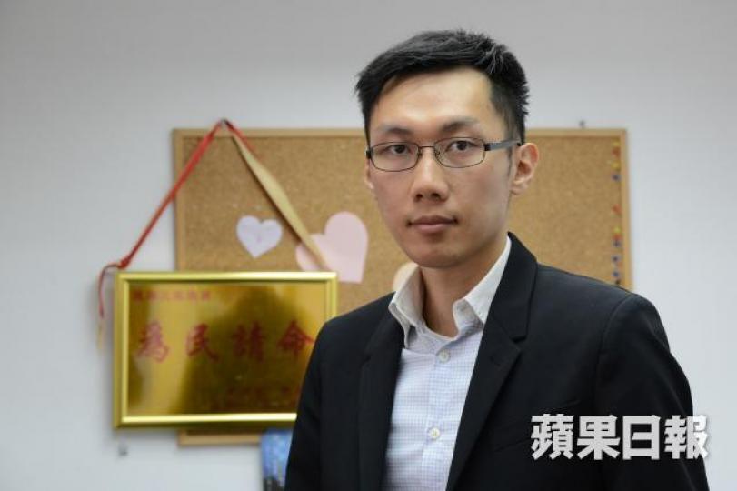 民主黨深水埗區議員袁海文促當局設立守則規管新興投資計劃。 民主黨深水埗區議員袁海文促當局設立守則規管新興投資計劃。