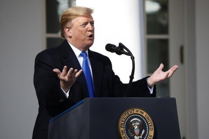 特朗普係第一個真落實選舉承諾嘅總統,不過呢幾個月,開始覺得佢淆底。 資料圖片 特朗普係第一個真落實選舉承諾嘅總統,不過呢幾個月,開始覺得佢淆底。 資料圖片