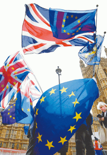 英國脫歐僵局持續。路透社 英國脫歐僵局持續。路透社