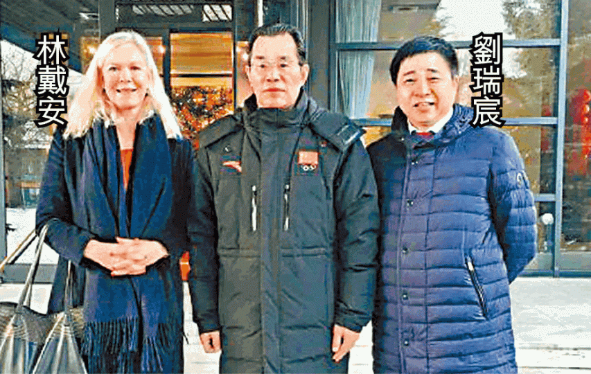在瑞典人脈甚廣的中國商人劉瑞宸被指有份參與密會。 在瑞典人脈甚廣的中國商人劉瑞宸被指有份參與密會。