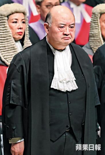 終審法院首席法官馬道立質疑律政司詮釋與立法原意相距甚遠。資料圖片 終審法院首席法官馬道立質疑律政司詮釋與立法原意相距甚遠。資料圖片