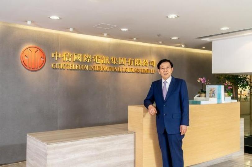中信國際電訊主席辛悅江。互聯網圖片