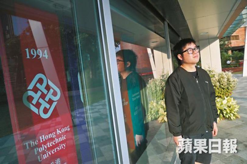 何俊謙自知難再當護士,但仍樂觀指可再找出路。夏家朗攝 何俊謙自知難再當護士,但仍樂觀指可再找出路。夏家朗攝
