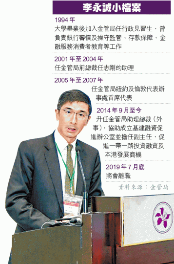 李永誠稱思考了一段長時間才作出離職決定。互聯網 李永誠稱思考了一段長時間才作出離職決定。互聯網