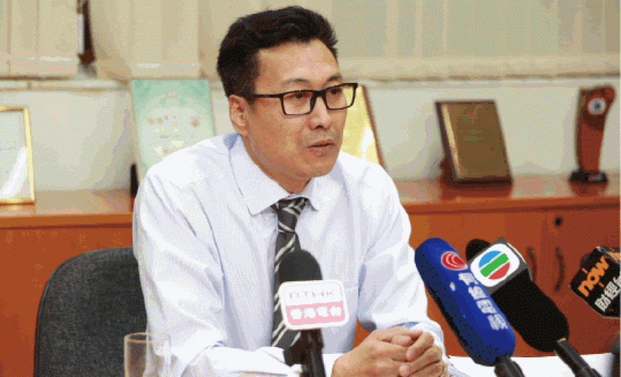 《成報》主席谷卓恒日前向傳媒自爆於2015年曾遭中國國安人員秘密跨境來港綁架回內地。資料圖片 《成報》主席谷卓恒日前向傳媒自爆於2015年曾遭中國國安人員秘密跨境來港綁架回內地。資料圖片