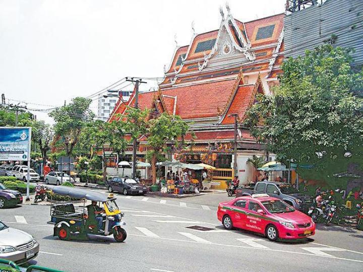 義德善堂位於泰國曼谷市區和清邁賓河附近，近年更成為旅遊熱點。互聯網圖片