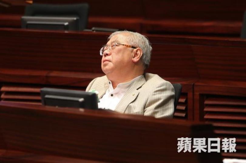 本港立法會會議不時出現議員瞓覺鏡頭。 資料圖片 本港立法會會議不時出現議員瞓覺鏡頭。 資料圖片