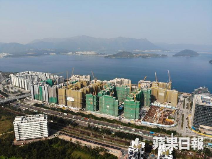 大埔白石角成近年新盤戰場之一。 大埔白石角成近年新盤戰場之一。