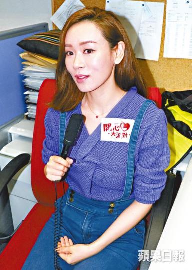 楊思琦指之前接受專訪，因主持不斷問才講囡囡生父。