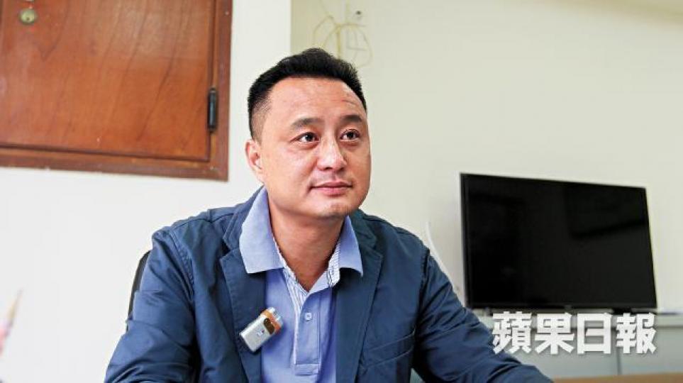 首次參選粉嶺鄉委會主席的彭宏健否認涉案被捕,反稱被政治打壓。 首次參選粉嶺鄉委會主席的彭宏健否認涉案被捕,反稱被政治打壓。