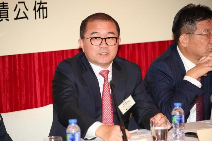 中國燃氣董事總經理劉明輝。資料圖片 中國燃氣董事總經理劉明輝。資料圖片