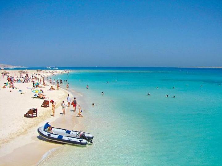 埃及東部洪加達(Hurghada),是著名潛水度假勝地。項明生提供圖片 埃及東部洪加達(Hurghada),是著名潛水度假勝地。項明生提供圖片