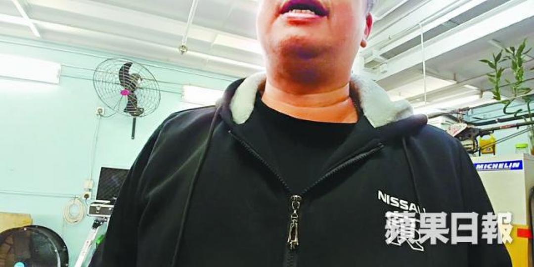 不願出鏡的車房老闆Tim在事發後替被告員工聘請律師。 不願出鏡的車房老闆Tim在事發後替被告員工聘請律師。
