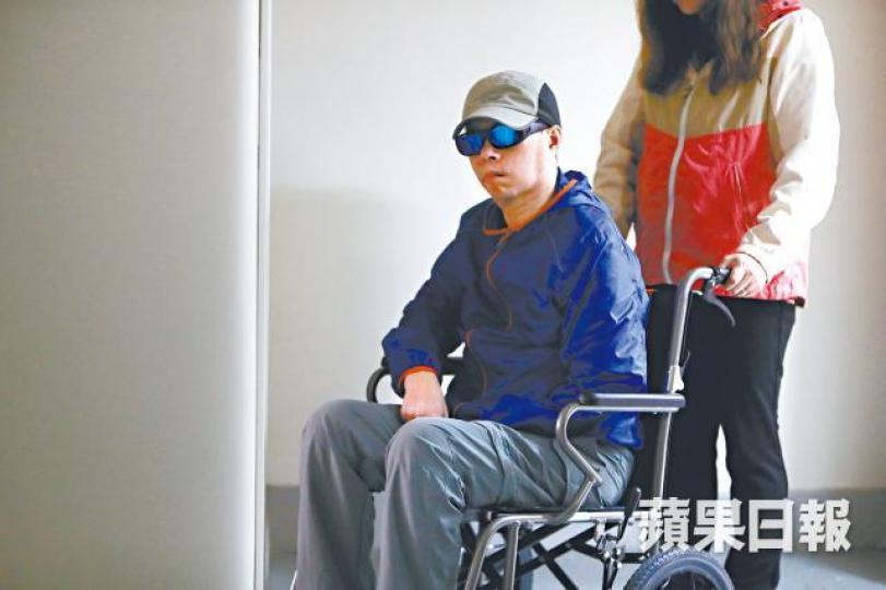 54歲男患者李樹良2005年曾在廣華醫院切除良性腦瘤。 54歲男患者李樹良2005年曾在廣華醫院切除良性腦瘤。