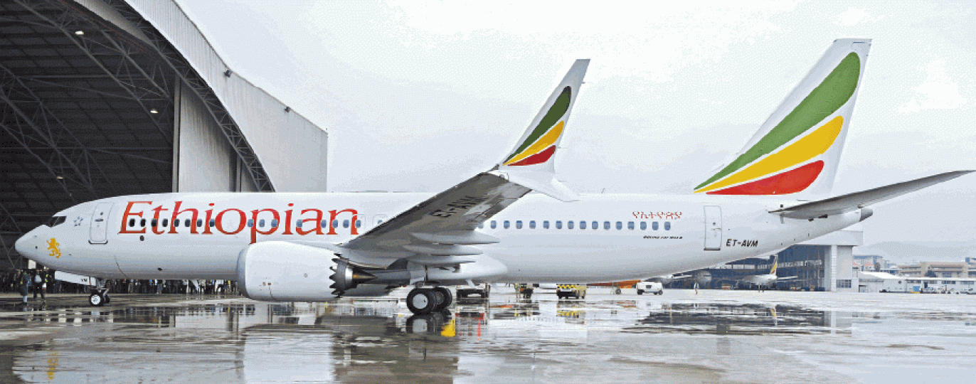 跟出事客機同型號的737 Max 8客機。互聯網 跟出事客機同型號的737 Max 8客機。互聯網