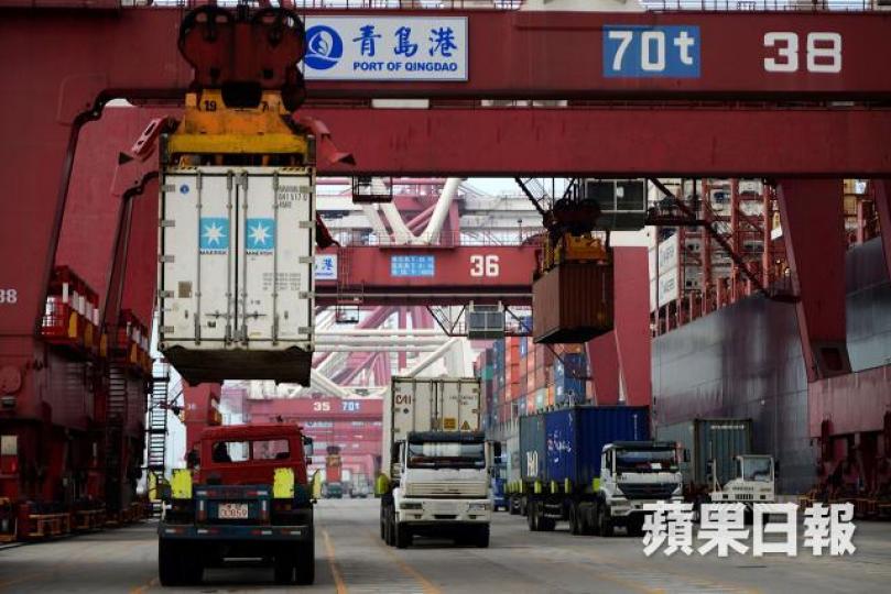 島港位列全球第八大港口,更係首個應用5G嘅港口。相對同業,其H股估值偏低。資料圖片 島港位列全球第八大港口,更係首個應用5G嘅港口。相對同業,其H股估值偏低。資料圖片