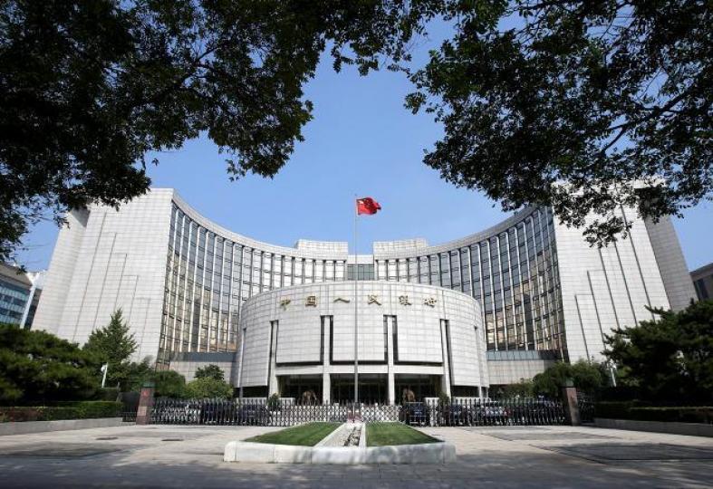 人行一月都玩印鈔，搞到大陸股市㷫烚烚。不過，二月份大陸啲經濟數據都係大大哋鑊。資料圖片