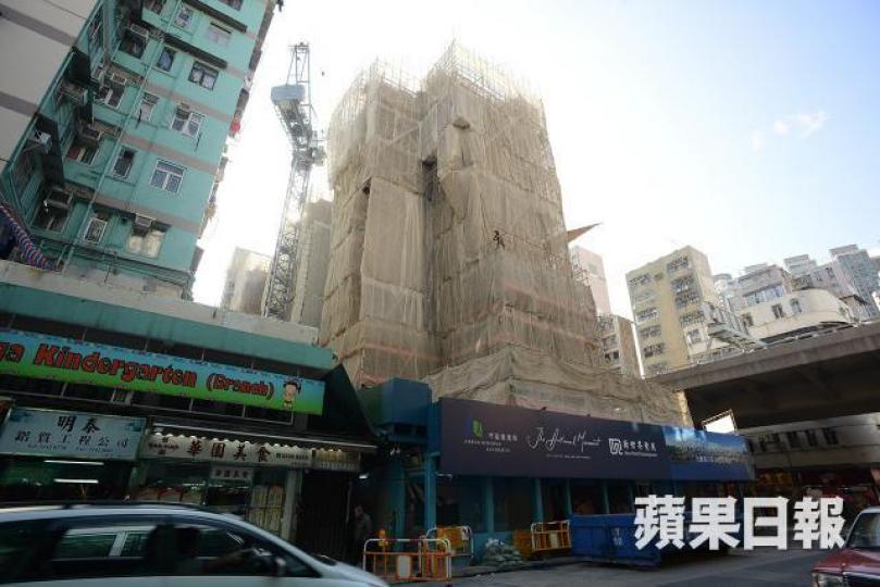 土瓜灣新盤瑧尚由新世界夥拍市建局發展。資料圖片 土瓜灣新盤瑧尚由新世界夥拍市建局發展。資料圖片