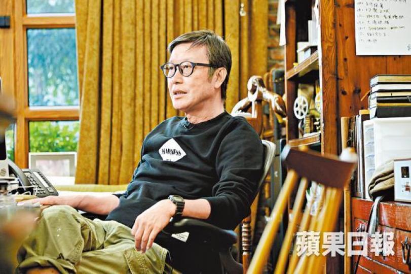 劉偉強昨日對《古惑仔》計劃拍外語版，表示全不知情。資料圖片鄭伊健和黎姿當年在《古惑仔》的角色名，相當深入民心。劇照