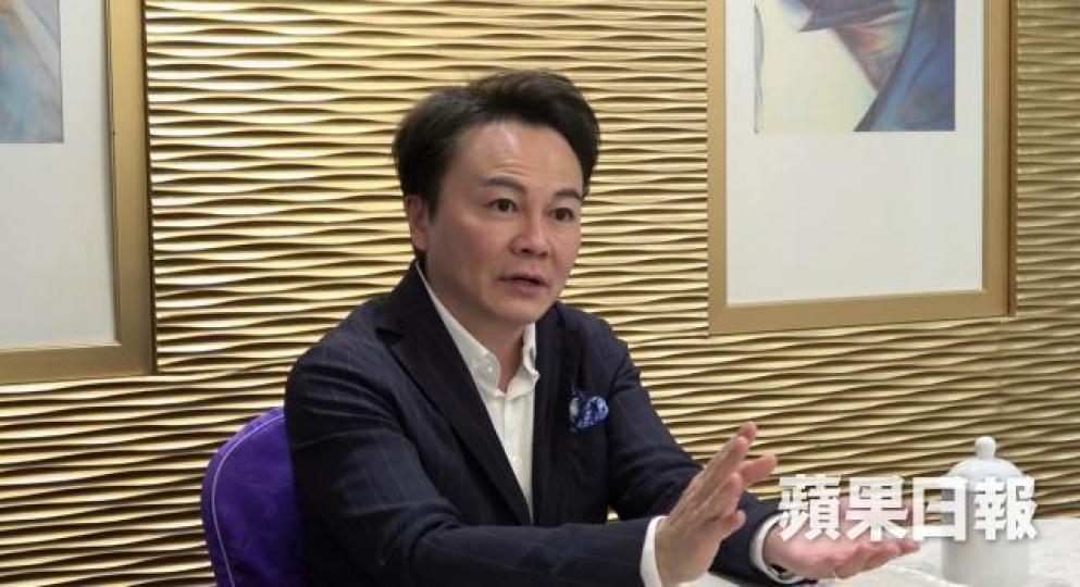 馬鴻銘指香港制度與內地有別,是香港的優勢。 馬鴻銘指香港制度與內地有別,是香港的優勢。