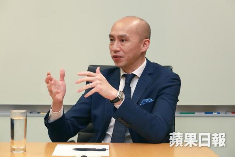 道富環球投資管理SPDR ETF香港業務主管陳俊文。 道富環球投資管理SPDR ETF香港業務主管陳俊文。