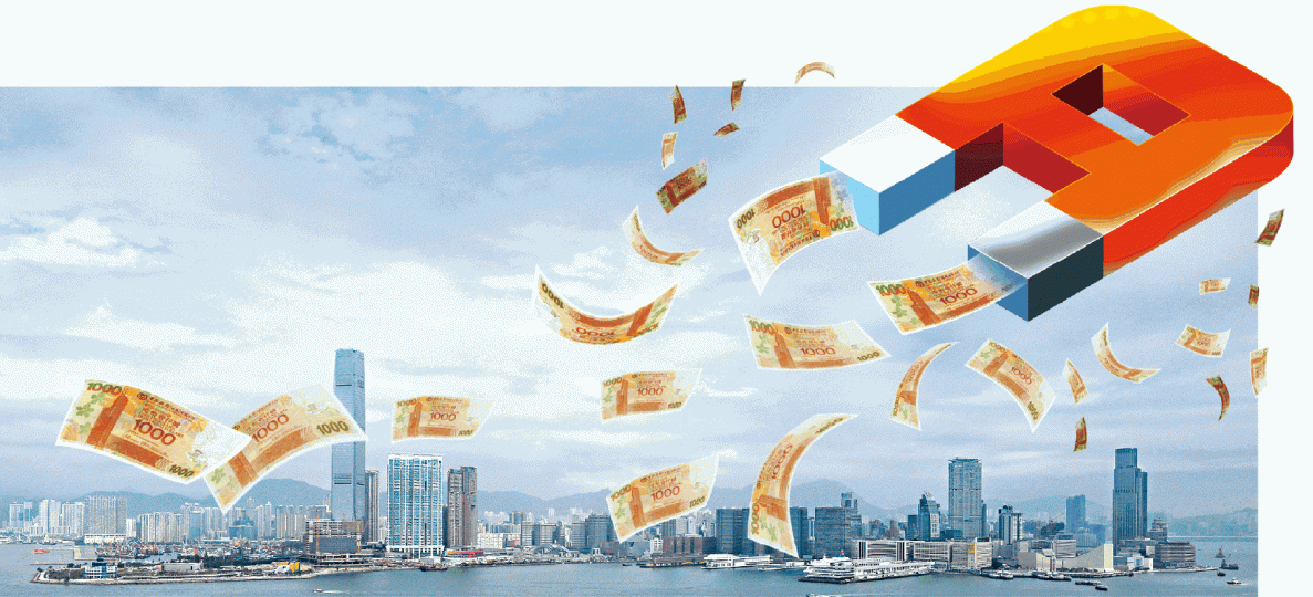 網美銀美林報告指港元受壓是與投資者撤換資金為人民幣買A股有關。 網美銀美林報告指港元受壓是與投資者撤換資金為人民幣買A股有關。