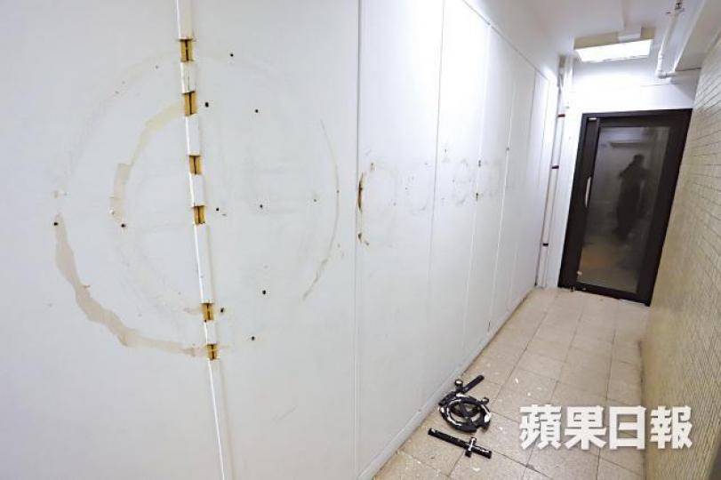 在上環辦公室門外的Gatecoin標誌已被拆除。譚德潤攝
在上環辦公室門外的Gatecoin標誌已被拆除。譚德潤攝