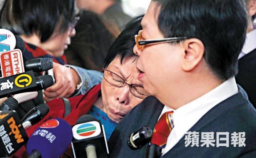 林母表示絕對相信兒子，直指他「冇講過一句大話」。林子健（Howard Lam）昨晚在fb發文質疑法庭判決。fb圖片