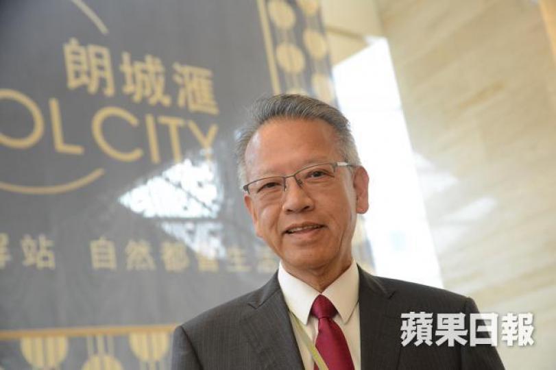 新樓空置稅吹風吹了半年,華懋集團銷售部總監吳崇武最近叫政府手下留情。 資料圖片 新樓空置稅吹風吹了半年,華懋集團銷售部總監吳崇武最近叫政府手下留情。 資料圖片